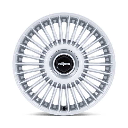 19x8.5 Rotiform RC202 GRZ Gloss Silver Wheel Blank (45mm)