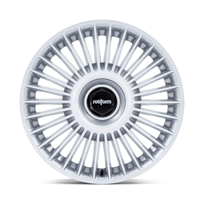 22x10 Rotiform RC202 GRZ Gloss Silver Wheel 5x112/5x120 (20mm)