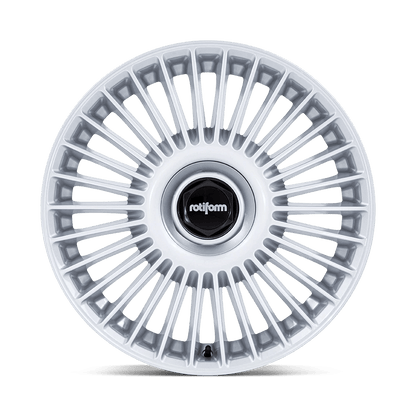 19x8.5 Rotiform RC202 GRZ Gloss Silver Wheel 5x112/5x120 (45mm)