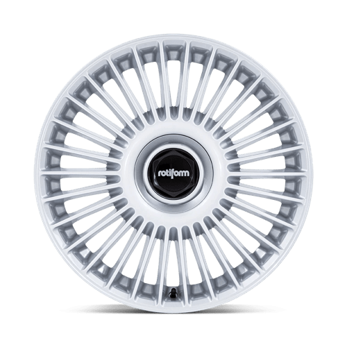 20x8.5 Rotiform RC202 GRZ Gloss Silver Wheel 5x112/5x120 (45mm)