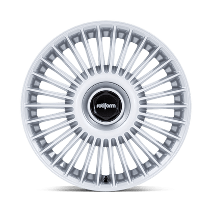 20x8.5 Rotiform RC202 GRZ Gloss Silver Wheel 5x112/5x120 (45mm)