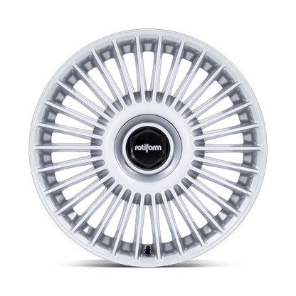 20x8.5 Rotiform RC202 GRZ Gloss Silver Wheel 5x112/5x120 (45mm)
