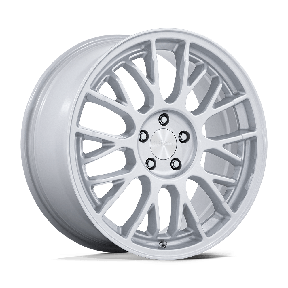 20x8.5 Rotiform RC204 PHX Gloss Silver Wheel 5x120 (35mm)