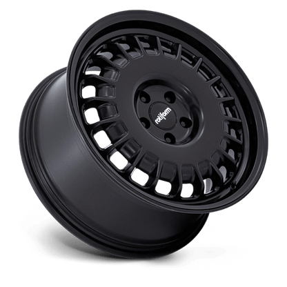 18x8.5 Rotiform RC205 PMF Matte Black Wheel 5x112 (45mm)