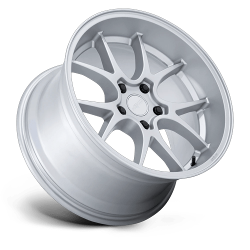 19x8.5 Rotiform RC207 LTN-J Matte Silver Wheel 5x100 (35mm)