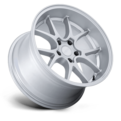 19x8.5 Rotiform RC207 LTN-J Matte Silver Wheel 5x100 (35mm)