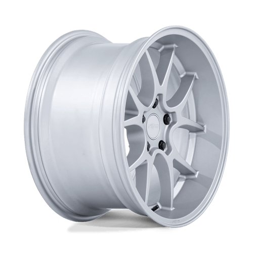 19x8.5 Rotiform RC207 LTN-J Matte Silver Wheel 5x100 (35mm)