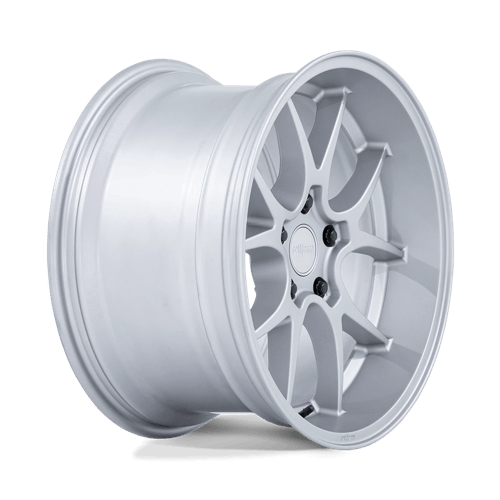 18x8.5 Rotiform RC207 LTN-J Matte Silver Wheel 5x100 (35mm)