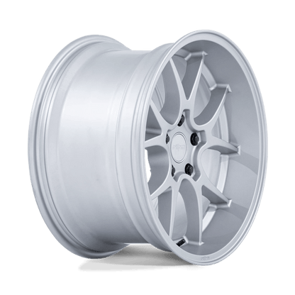18x8.5 Rotiform RC207 LTN-J Matte Silver Wheel 5x100 (35mm)