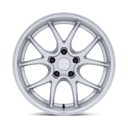 18x10.5 Rotiform RC207 LTN-J Matte Silver Wheel 5x4.5 (22mm)