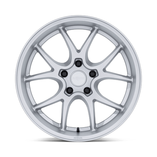 19x9.5 Rotiform RC207 LTN-J Matte Silver Wheel 5x120 (22mm)