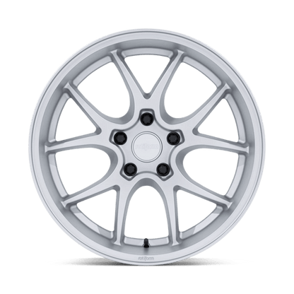 19x9.5 Rotiform RC207 LTN-J Matte Silver Wheel 5x100 (40mm)