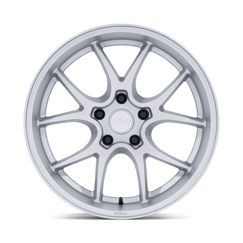 19x8.5 Rotiform RC207 LTN-J Matte Silver Wheel 5x100 (35mm)