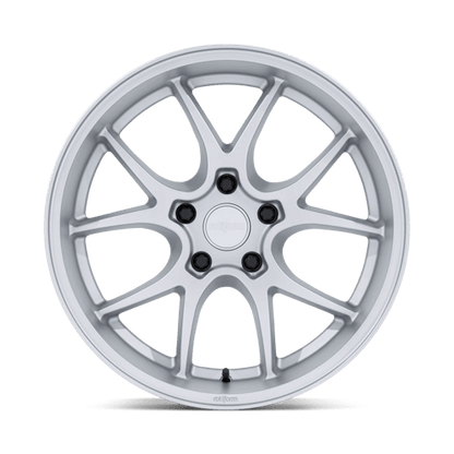 19x8.5 Rotiform RC207 LTN-J Matte Silver Wheel 5x100 (35mm)