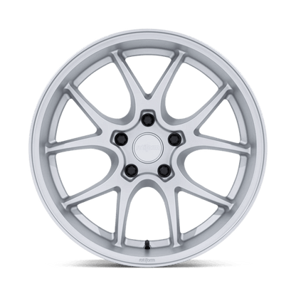 18x10.5 Rotiform RC207 LTN-J Matte Silver Wheel 5x4.5 (22mm)