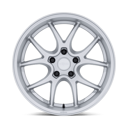 18x9.5 Rotiform RC207 LTN-J Matte Silver Wheel 5x120 (38mm)