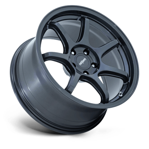 18x8.5 Rotiform RC208 BPU Gloss Blue Gray Wheel 5x4.5 (35mm)
