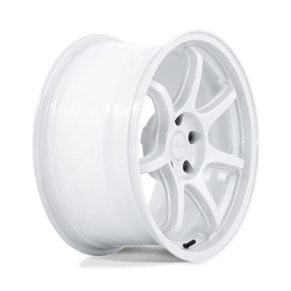19x8.5 Rotiform RC208 BPU Gloss White Wheel 5x4.5 (35mm)