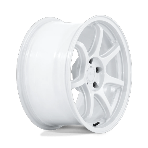 18x9.5 Rotiform RC208 BPU Gloss White Wheel 5x4.5 (38mm)