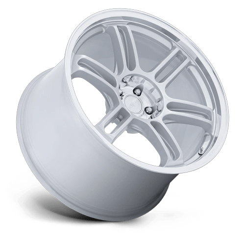 19x9.5 Rotiform RC209 RPS Matte Silver W/ Diamond Cut Lip Wheel 5x112 (30mm)