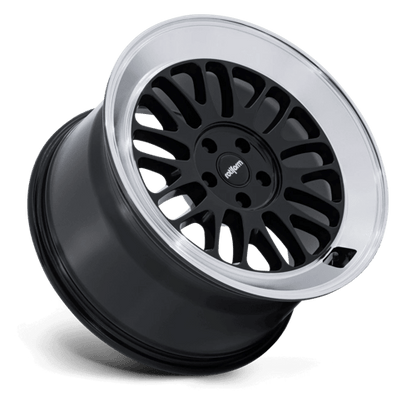19x9.5 Rotiform RC214 SCP Gloss Black W/ Diamond Cut Lip Wheel 5x120 (22mm)