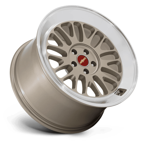 19x8.5 Rotiform RC214 SCP Matte Gold W/ Diamond Cut Lip Wheel 5x112 (45mm)