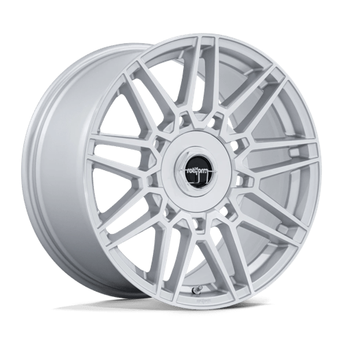 19x10.5 Rotiform RC215 TDX Silver W/ Machined Face Wheel 5x4.5 (35mm)