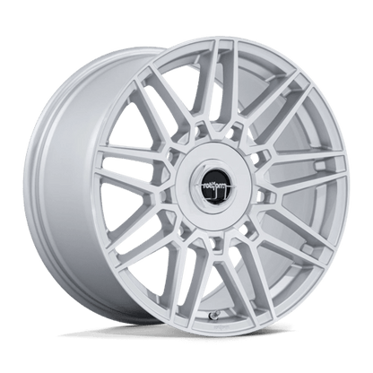 19x9.5 Rotiform RC215 TDX Silver W/ Machined Face Wheel 5x4.5 (38mm)