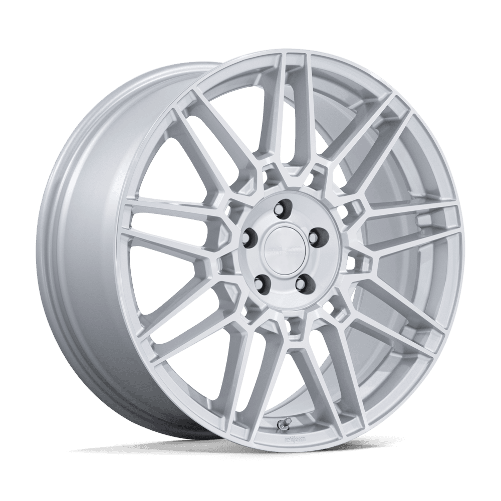 19x10.5 Rotiform RC215 TDX Silver W/ Machined Face Wheel 5x4.5 (35mm)