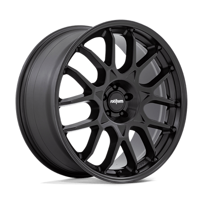 22x10 Rotiform R195 ZWS Matte Black Wheel 5x112 (10mm)