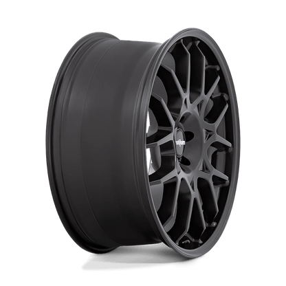 22x10 Rotiform R195 ZWS Matte Black Wheel 5x112 (10mm)