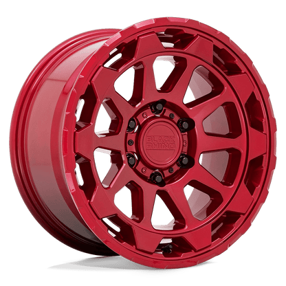 18x9 Black Rhino Rotor Candy Red Wheel 6x120 (12mm)