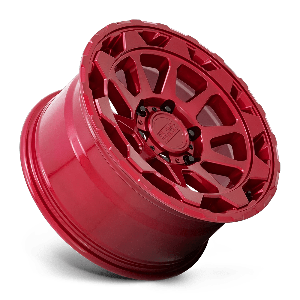 18x9 Black Rhino Rotor Candy Red Wheel 6x120 (12mm)