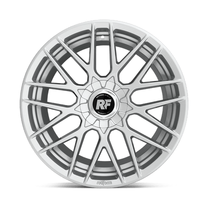 20x10 Rotiform R140 RSE Gloss Silver Wheel Blank (25mm)