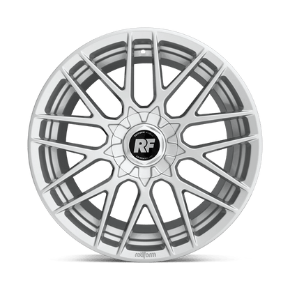 19x8.5 Rotiform R140 RSE Gloss Silver Wheel Blank (35mm)