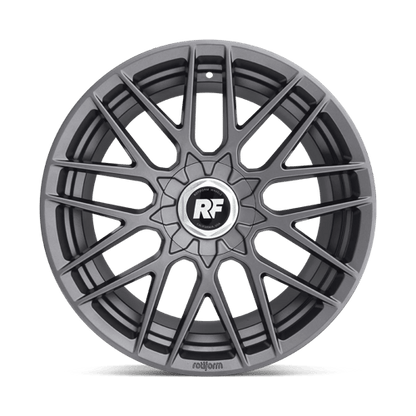 18x8.5 Rotiform R141 RSE Matte Anthracite Wheel 5x110 (35mm)