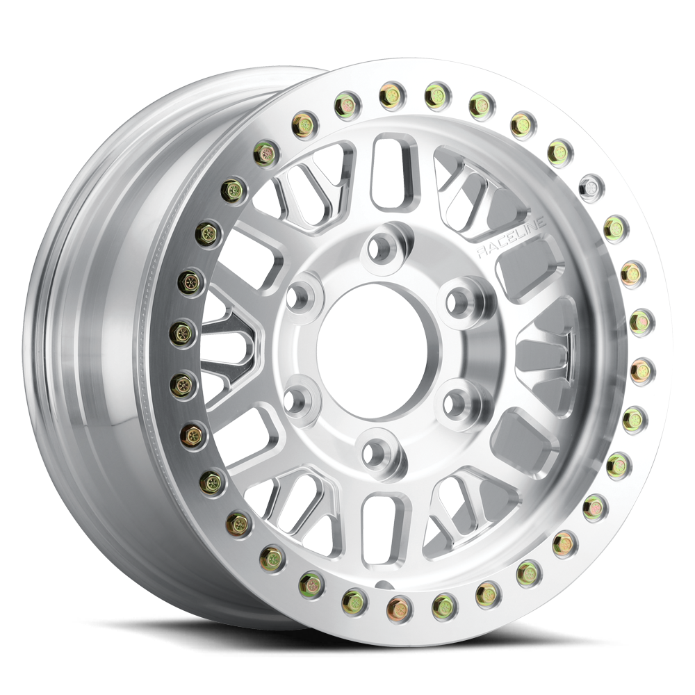 17x9 Raceline RT951F Ryno Machined Raw FORGED BEADLOCK Wheel 8x6.5 (44mm)