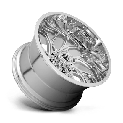 20x8.25 Fuel D740 Runner Chrome Wheel 8x6.5 (-265mm)