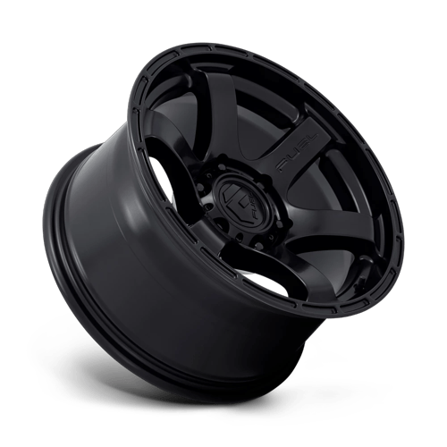 18x9 Fuel Off-Road D766 Rush Satin Black Wheel 6x5.5 (1mm)