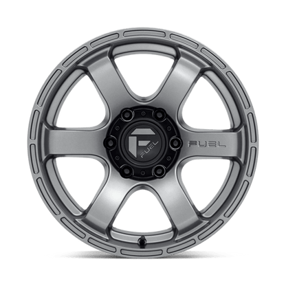 20x9 Fuel Off-Road D767 Rush Matte Gunmetal Wheel 6x4.5 (1mm)