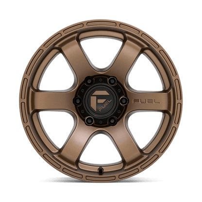 20x9 Fuel Off-Road D768 Rush Matte Bronze Wheel 6x5.5 (1mm)