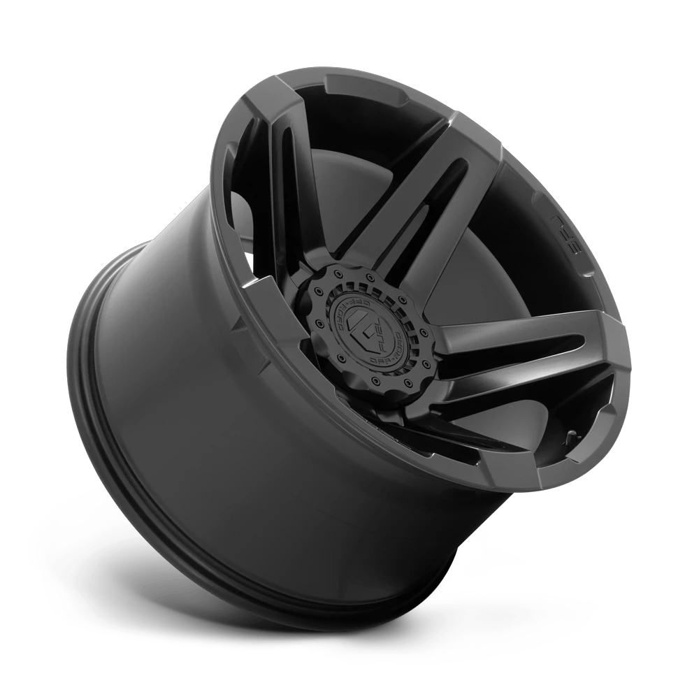 20x9 Fuel D763 SFJ Matte Black Wheel 5x5/5x5.5 (1mm)