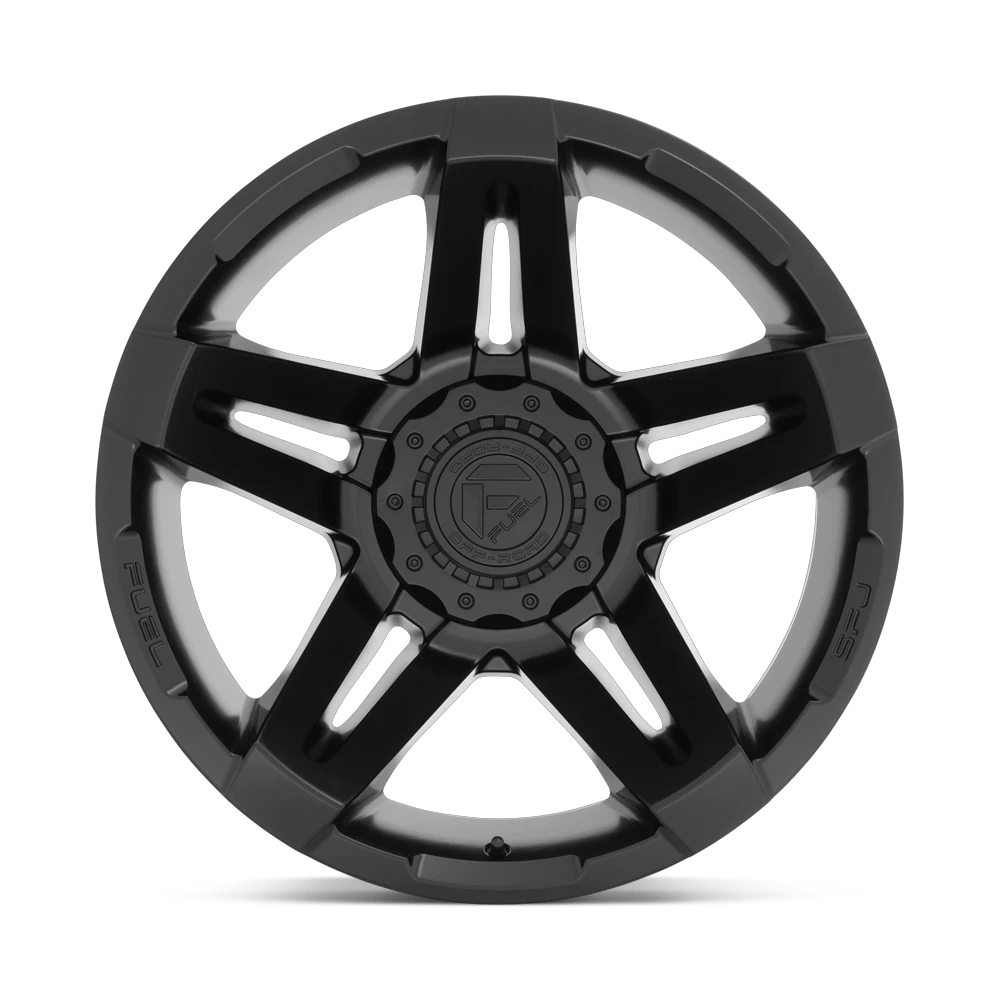 20x10 Fuel D763 SFJ Matte Black Wheel Blank (-18mm)