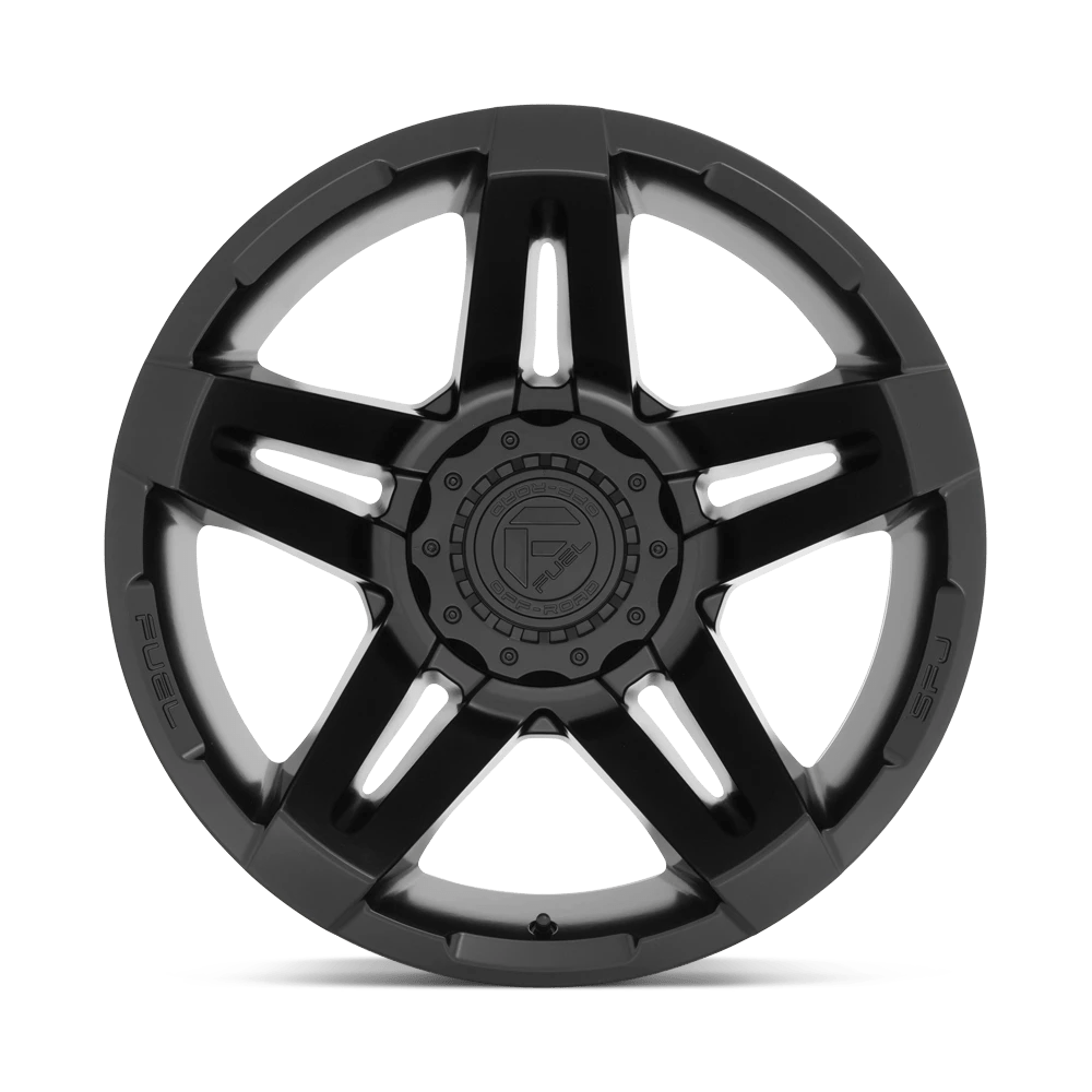 20x9 Fuel D763 SFJ Matte Black Wheel 5x5/5x5.5 (1mm)