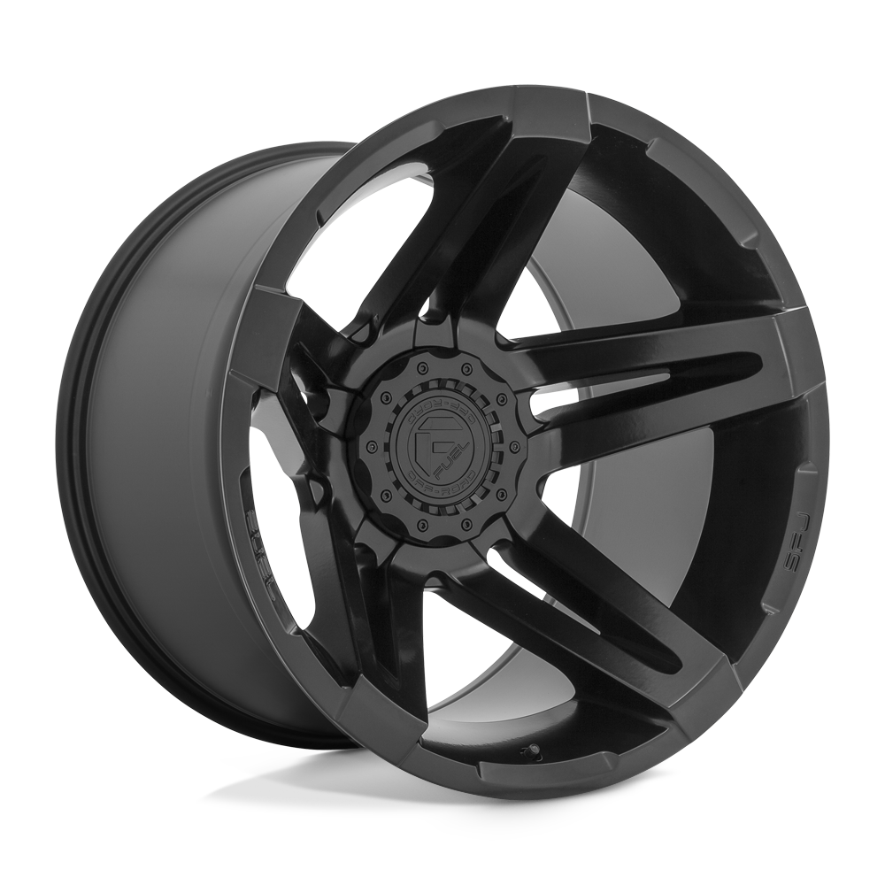 22x14 Fuel D763 SFJ Matte Black Wheel 5x5/5x5.5 (-75mm)
