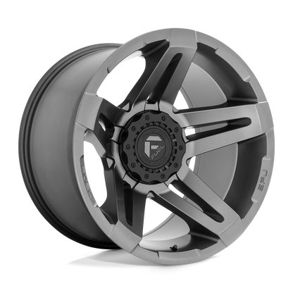 20x9 Fuel D764 SFJ Matte Gunmetal Wheel Blank (1mm)