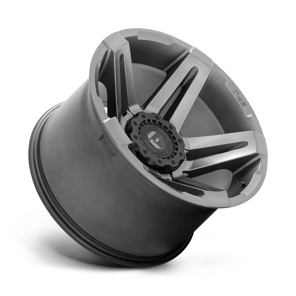 20x9 Fuel D764 SFJ Matte Gunmetal Wheel Blank (1mm)