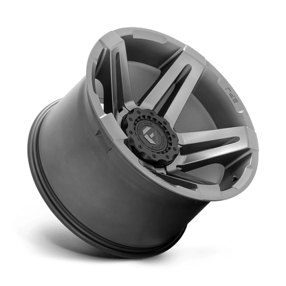 20x10 Fuel D764 SFJ Matte Gunmetal Wheel Blank (-18mm)