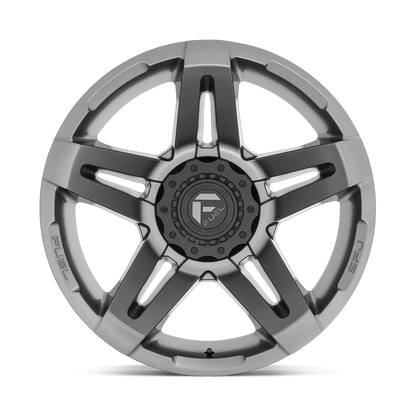 20x10 Fuel D764 SFJ Matte Gunmetal Wheel Blank (-18mm)