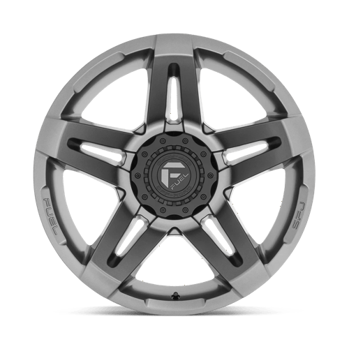20x9 Fuel Off-Road D764 SFJ Matte Gunmetal Wheel 5x5.5/5x150 (1mm)